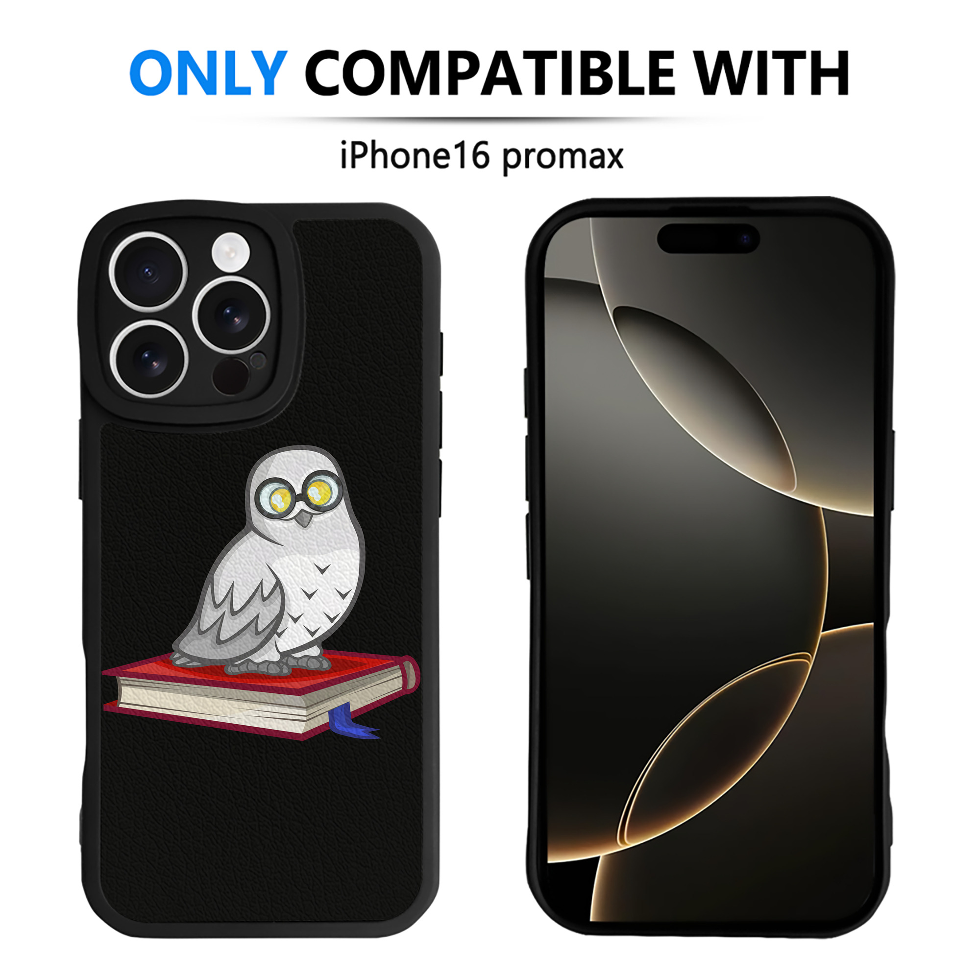 （画像用） Harry Potter ハリー・ポッターシリーズ 【iPhone 16シリーズ対応】シリコンスマホケース（レザー調） 材質：シリコン